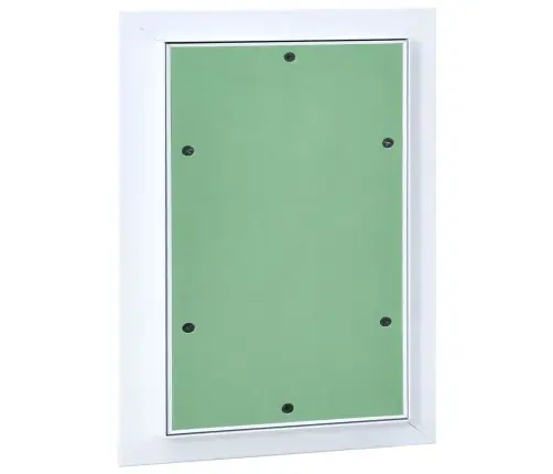 Piekļuves Panelis Balts 25 X 35 Cm Alumīnijs Un Ģipša Plāksne Vidaxl