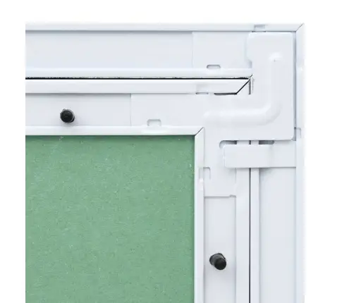 Piekļuves Panelis Balts 30 X 45 Cm Alumīnijs Un Ģipša Plāksne Vidaxl