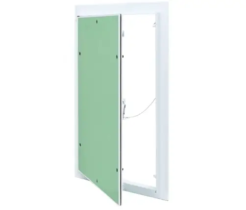 Piekļuves Panelis Balts 30 X 45 Cm Alumīnijs Un Ģipša Plāksne Vidaxl