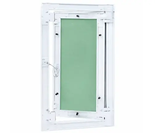 Piekļuves Panelis Balts 30 X 45 Cm Alumīnijs Un Ģipša Plāksne Vidaxl