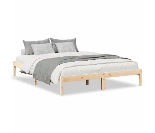 Lovos Rėmas Be Čiužinio, 140X210cm Pušies Masyvas, Itin Ilgas