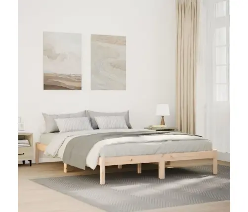 Lovos Rėmas Be Čiužinio, 160X210cm Pušies Masyvas, Itin Ilgas