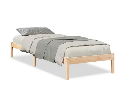 Voodiraam Ilma Madratsita, 80X220 cm Männipuit