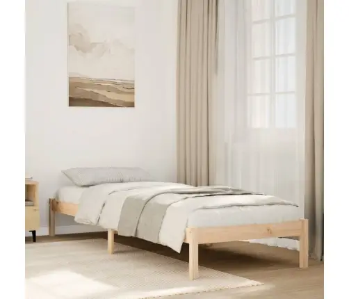 Voodiraam Ilma Madratsita, 80X220 cm Männipuit