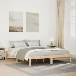 Lovos Rėmas Be Čiužinio, 160X220cm Pušies Masyvas, Itin Ilgas