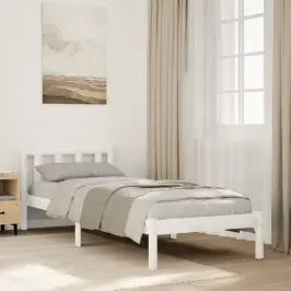 Gulta Bez Matrača, Īpaši Gara, Balta, 90X220 Cm, Priedes Koks Vidaxl Gulta Bez Matrača, Īpaši Gara, Balta, 90X220 Cm, Priedes Koks Vidaxl