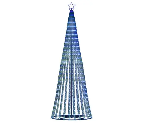 Led Ziemassvētku Eglīte 475 Led Zila 247 Cm Vidaxl
