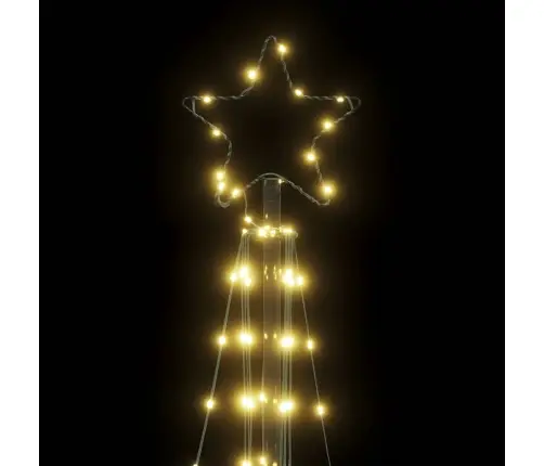 Led Ziemassvētku Eglīte 363 Led Silti Balta 182 Cm Vidaxl