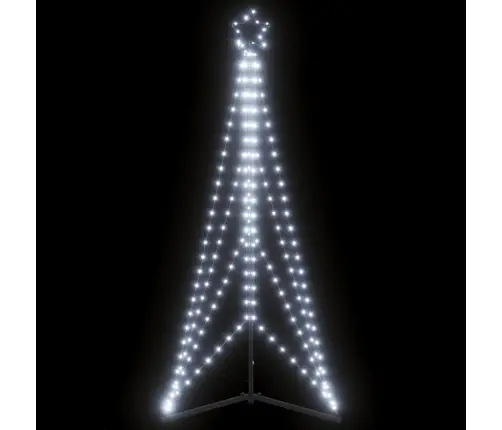 Led Jõulupuu 363 Led Külm, Valge 182 Cm