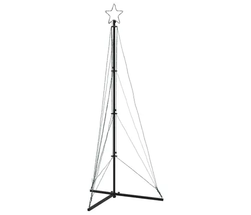 Led Kalėdų Eglutė 363 Led Mėlyna 182 Cm