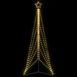 Led Kalėdų Eglutė 525 Leds Šilta Balta 302 Cm