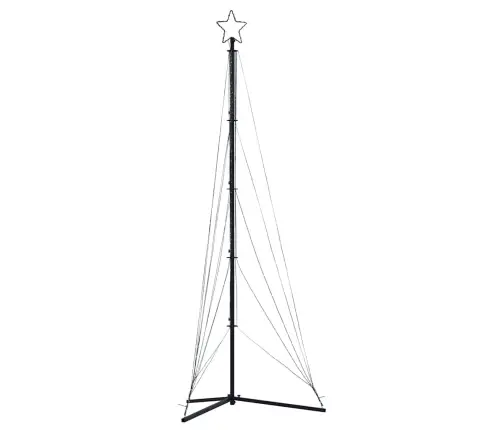 Led Kalėdų Eglutė 525 Led Šalta Balta 302 Cm