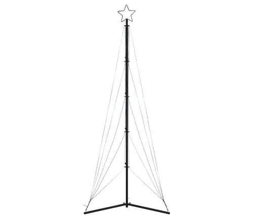 Led Kalėdų Eglutė 525 Led Šalta Balta 302 Cm