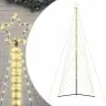 Led Ziemassvētku Eglīte 861 Led Silti Balta 478 Cm Vidaxl