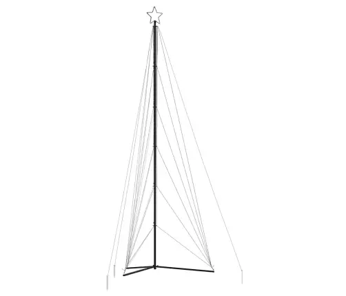Led Ziemassvētku Eglīte 861 Led Silti Balta 478 Cm Vidaxl