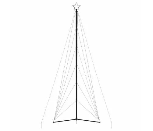 Led Kalėdų Eglutė 861 Led Mėlyna 478 Cm