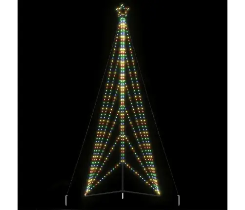 Led Kalėdų Eglutė 861 Led Spalvinga 478 Cm