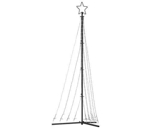 Led Kalėdų Eglutė 447 Led Šiltai Balta 250 Cm