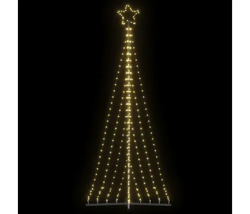 Led Kalėdų Eglutė 447 Led Šiltai Balta 250 Cm