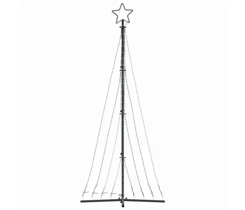 Led Ziemassvētku Eglīte 447 Led Auksti Balts 249 Cm Vidaxl Led Ziemassvētku Eglīte 447 Led Auksti Balts 249 Cm Vidaxl