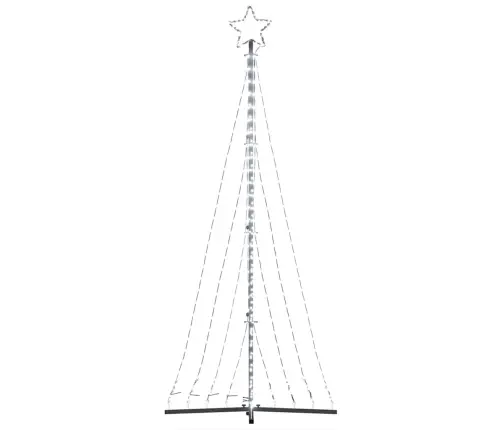 Led Ziemassvētku Eglīte 447 Led Auksti Balts 249 Cm Vidaxl Led Ziemassvētku Eglīte 447 Led Auksti Balts 249 Cm Vidaxl