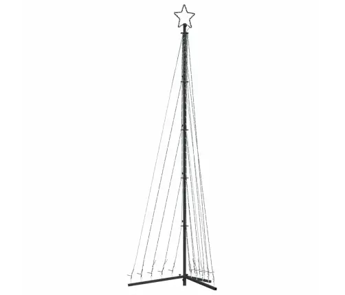 Led Ziemassvētku Eglīte 495 Led Zila 300,5 Cm Vidaxl