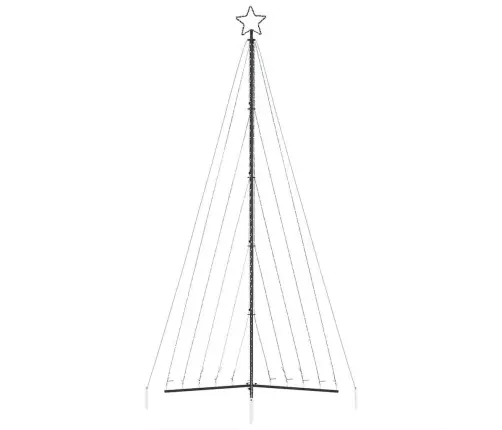 Led Jõulupuu, 570 Ledi, Soe Valge, 399 Cm