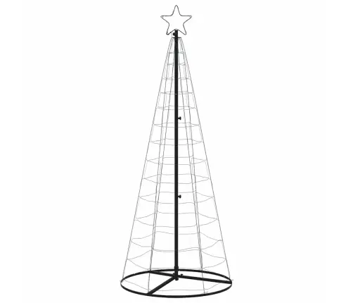 Led Ziemassvētku Eglīte 200 Led Silti Balta 182 Cm Vidaxl