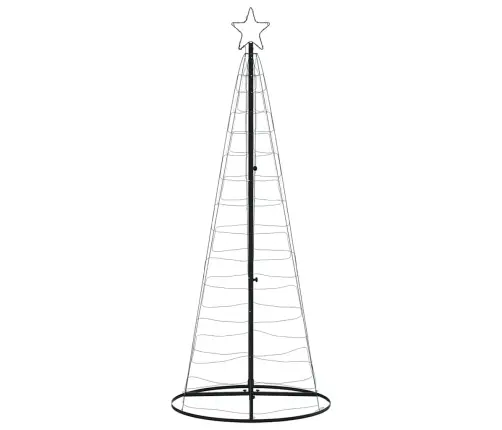 Led Ziemassvētku Eglīte 200 Led Krāsains 182 Cm Vidaxl