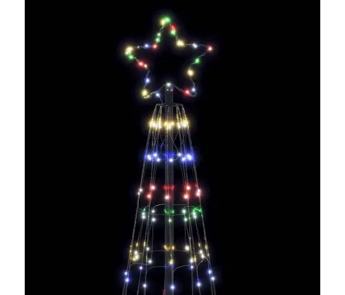 Led Ziemassvētku Eglīte 550 Led Krāsains 304 Cm Vidaxl