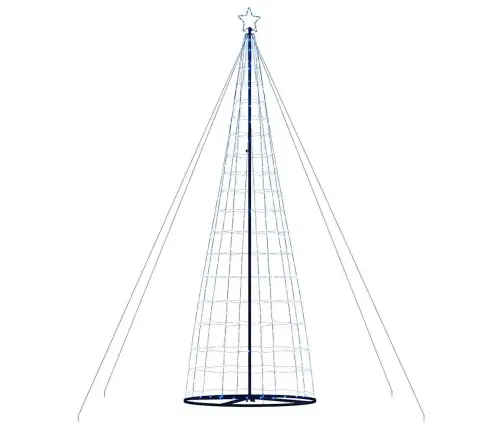 Led Ziemassvētku Eglīte 1534 Led Zila 503 Cm Vidaxl