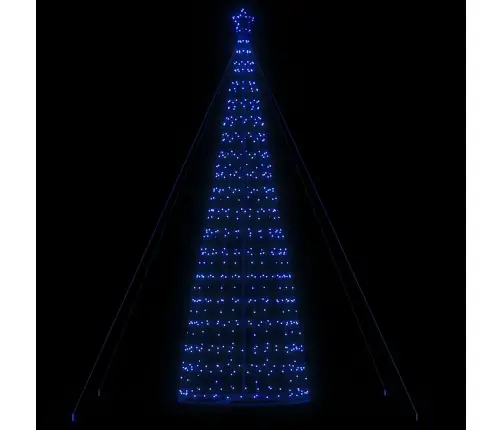 Led Ziemassvētku Eglīte 1534 Led Zila 503 Cm Vidaxl