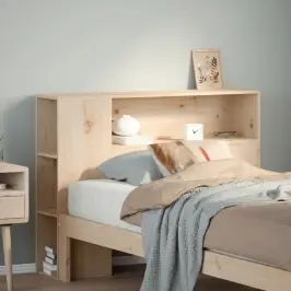 Galvgalis Ar Plauktiem, 100 Cm, Priedes Masīvkoks Vidaxl
