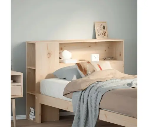 Galvgalis Ar Plauktiem, 100 Cm, Priedes Masīvkoks Vidaxl
