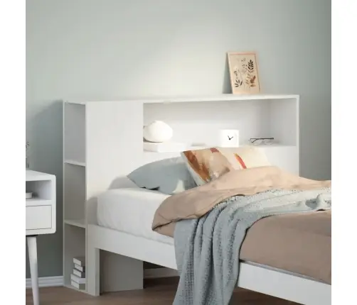 Hoiuruumiga Voodipeats, Valge, 100 cm Männipuit