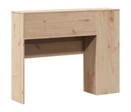 Galvgalis Ar Plauktiem, 90 Cm, Priedes Masīvkoks Vidaxl Galvgalis Ar Plauktiem, 90 Cm, Priedes Masīvkoks Vidaxl