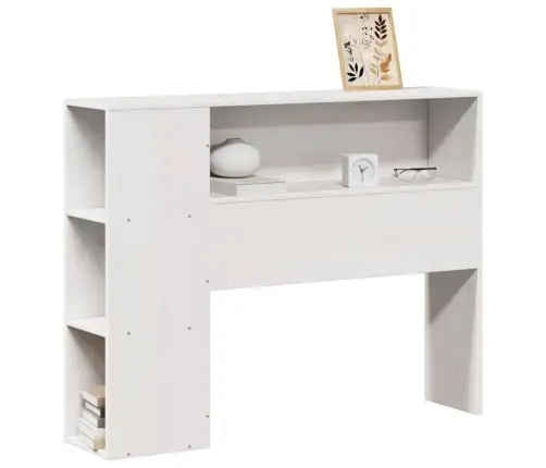 Hoiuruumiga Voodipeats, Valge, 90 cm Männipuit