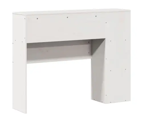 Hoiuruumiga Voodipeats, Valge, 90 cm Männipuit