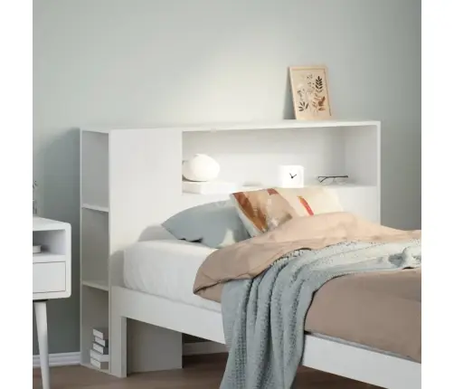 Hoiuruumiga Voodipeats, Valge, 90 cm Männipuit