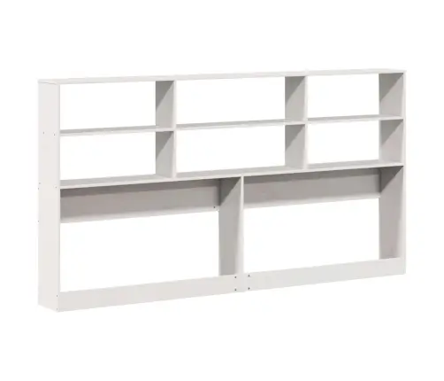 Hoiuruumiga Voodipeats, Valge, 180 cm Männipuit