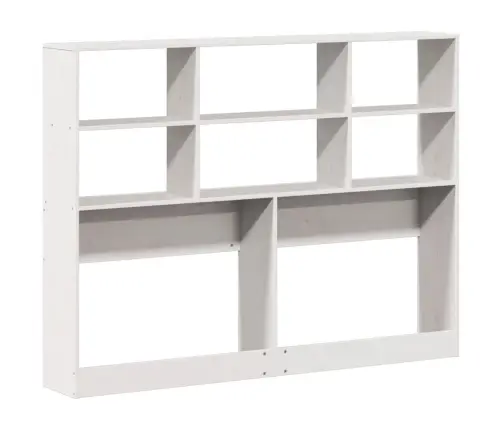 Galvgalis Ar Plauktiem, Balts, 160 Cm, Priedes Masīvkoks Vidaxl