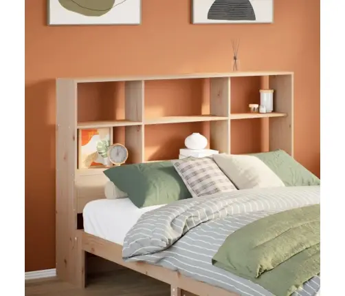 Galvūgalis Su Daiktų Laikymo Vieta, 150cm Pušies Masyvas