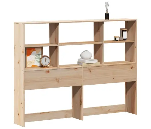 Galvgalis Ar Plauktiem, 140 Cm, Priedes Masīvkoks Vidaxl