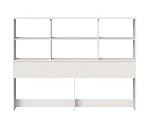 Galvūgalis Su Daiktų Laikymo Vieta, Baltas, 120cm Pušis Galvūgalis Su Daiktų Laikymo Vieta, Baltas, 120cm Pušis