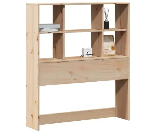 Hoiuruumiga Voodipeats, 90 cm Männipuit