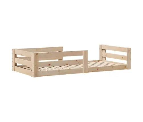 Lovos Rėmas Be Čiužinio, 100X200cm Pušies Medienos Masyvas