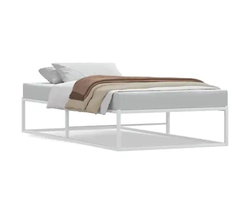 Voodiraam Ilma Madratsita Valge 90X200 Cm Metallist