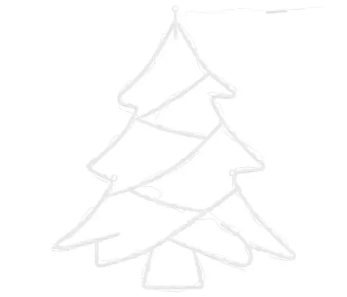 Ziemassvētku Lampiņas Ziemassvētku Eglītes Siluets 2 Gab 50 Led Vidaxl