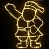 Ziemassvētku Lampiņas Ziemassvētku Vecīša Siluets 2 Gab. 35 Led Vidaxl