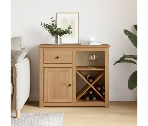 Sahtliga Puhvetkapp "Panama" 93 X 40 X 80 cm Männipuit